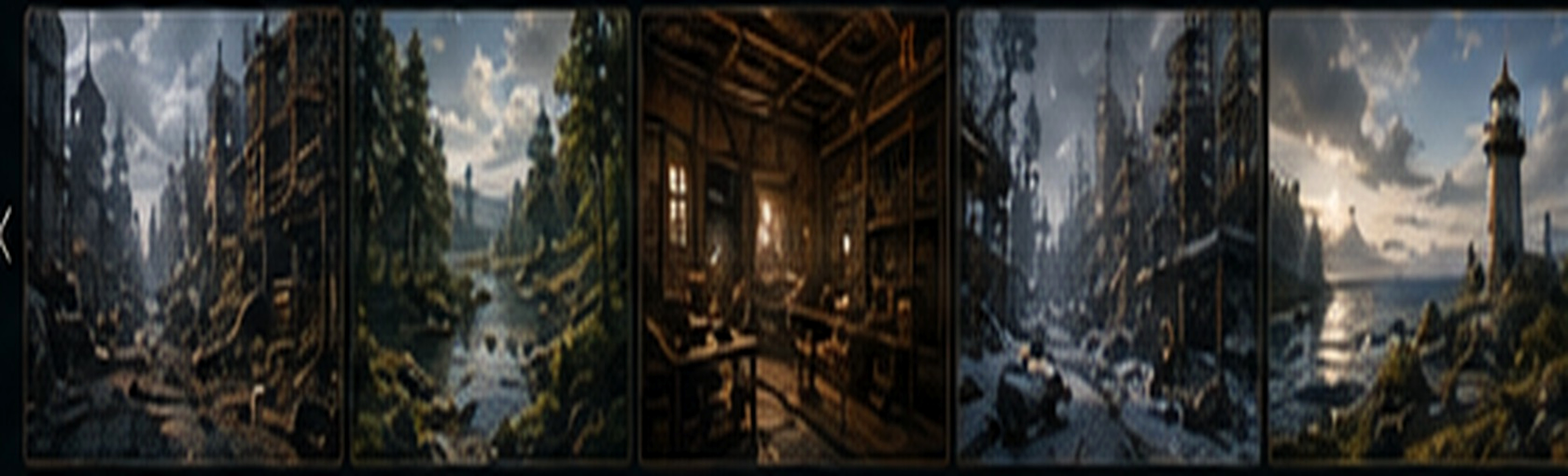 Ruined ORVEXYNE world concept